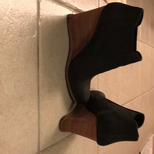 Audrey Brooks leather booties